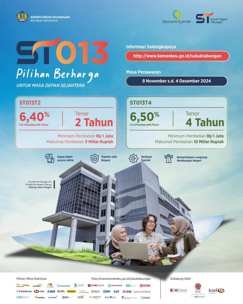 Sukuk Tabungan ST013